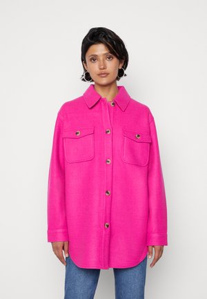 PCJUDY SHACKET - Kort kåpe / frakk - rose violet