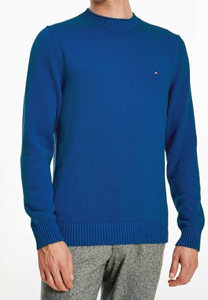 Stickad tröja - dark blue