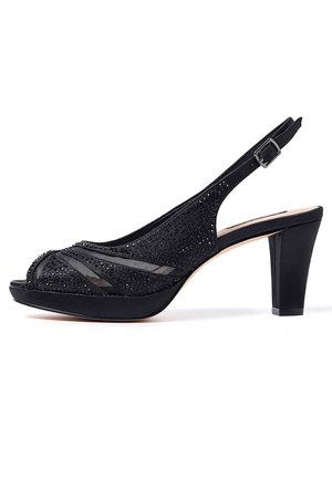 Scarpe con plateau - nero