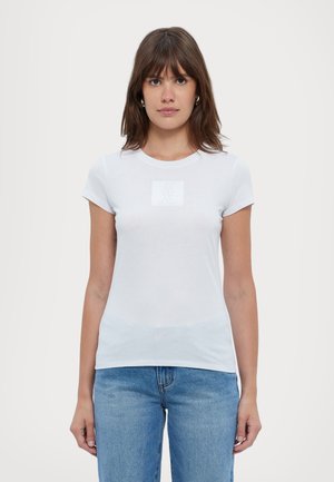 Armani Exchange Camiseta estampada - optic white