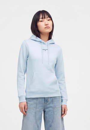 Tommy Jeans, LOGO TERRY HOODY - Суитшърт с качулка - sheer blue