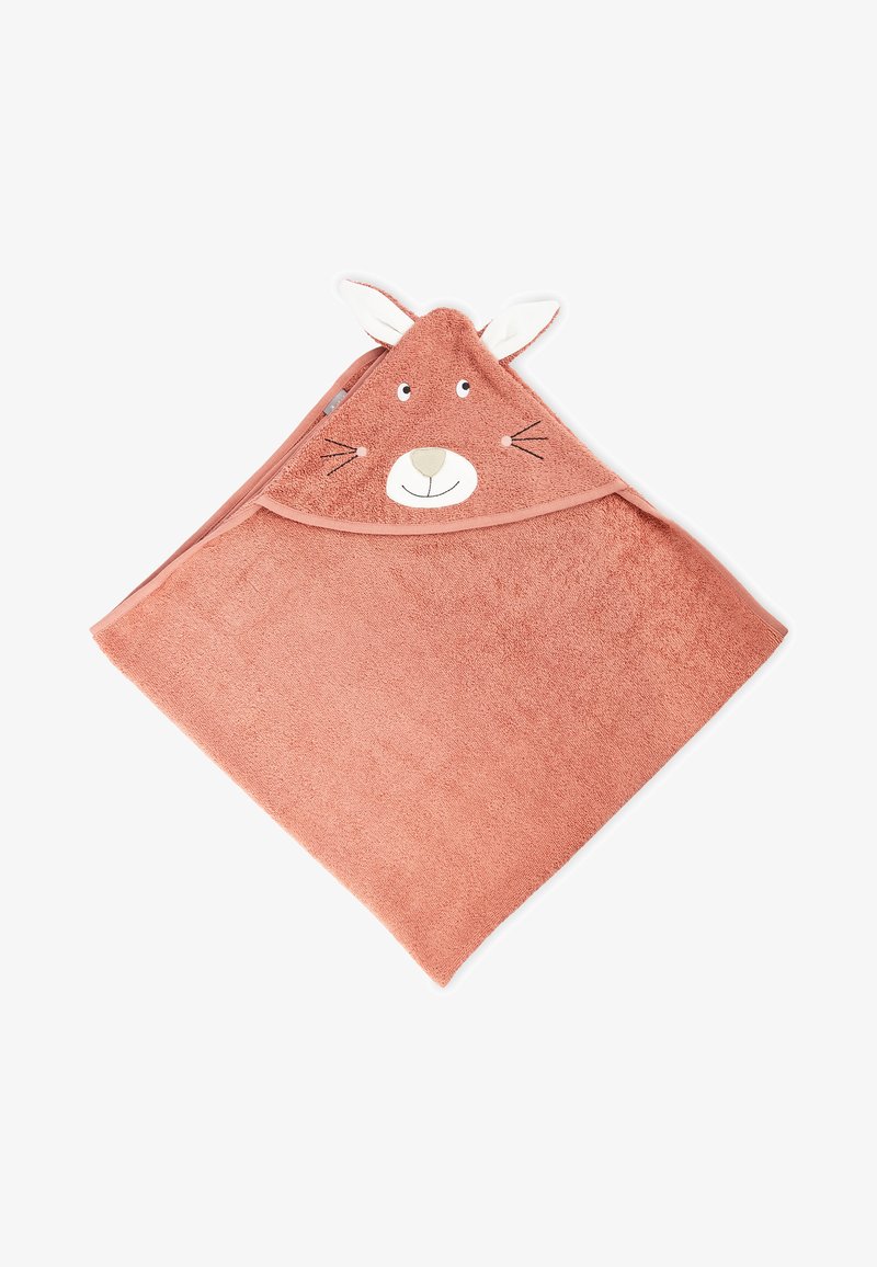 sigikid TIERMOTIV - Bath towel - altrosa
