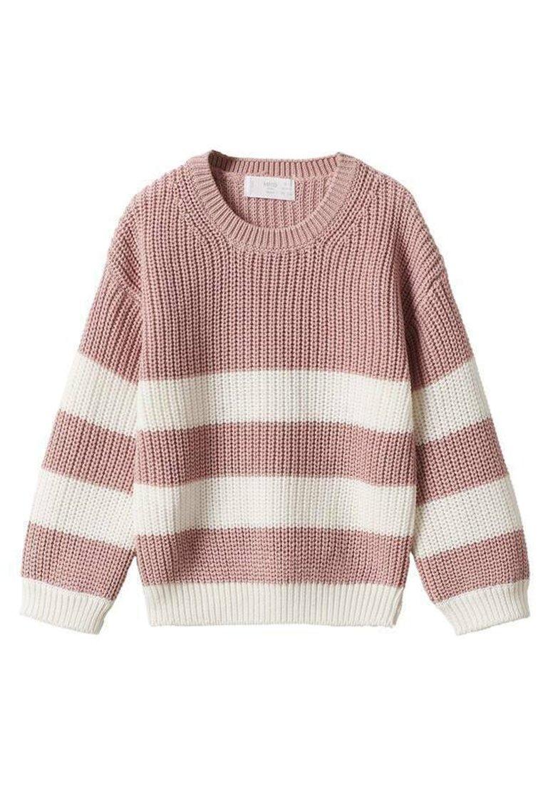 Mango Kids BONNIBE - Maglione - pastelroze/pietra - Zalando.it