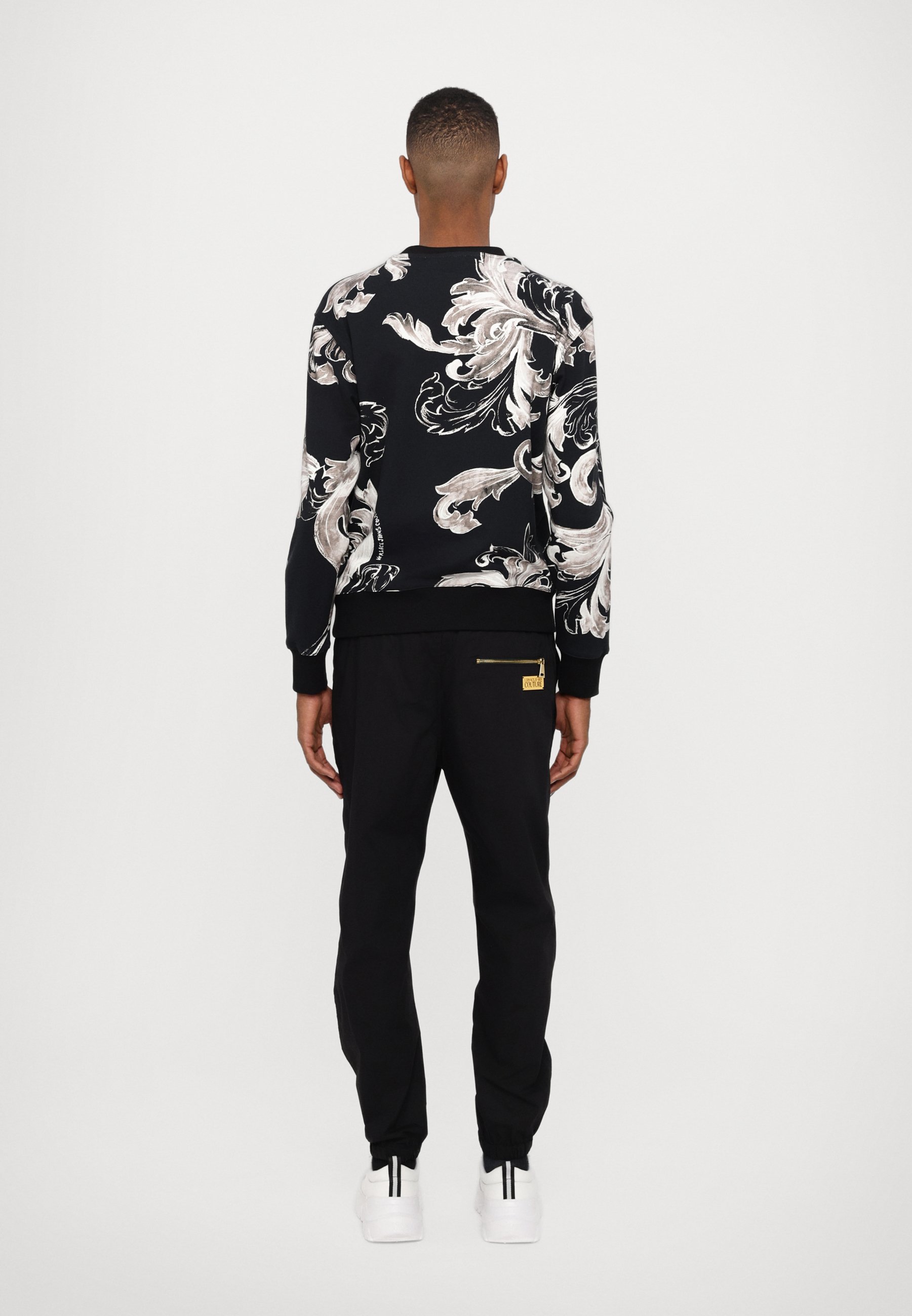 VERSACE / スウェット/--/コットン/PUP Versace Jeans Couture BAR OUTLINE MACRO - Sweatshirt - black/noir