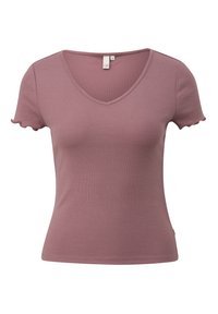 SCHMAL GESCHNITTENES  - T-shirt print - altrosa