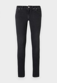ONLCORAL SUPER LOW - Aptempti džinsai - grey denim