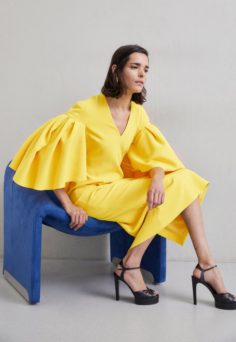 Roksanda SARIEN DRESS - Cocktail φόρεμα / Φόρεμα για πάρτι - bright yellow