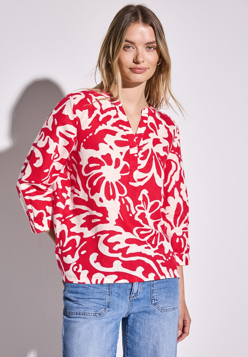 Street One Bluse - rot