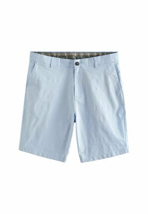Next STRAIGHT FIT STRETCH CHINO - Shorts - light blue oxford