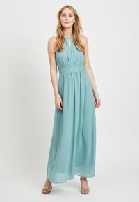VILA VIMILINA HALTERNECK NOOS - Maxi dress - oil blue