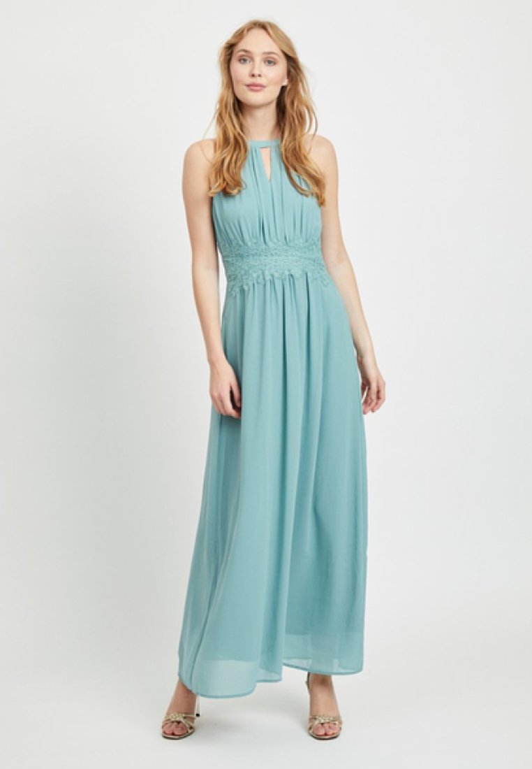 VILA VIMILINA HALTERNECK NOOS - Maxi dress - oil blue