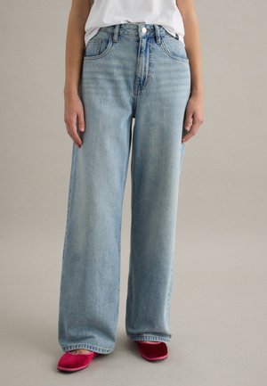 Wide Leg - denim blue