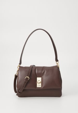 SOFT CROSSOVER - Käsilaukku - rich walnut