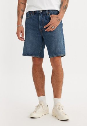 Levi's® 468 LOOSE SHORTS UNISEX - Denim shorts - blue denim