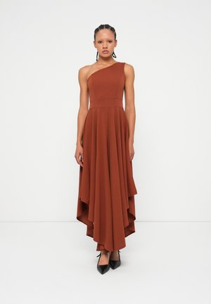AMBER ONE SHOULDER - Jumpsuit - burnt orange