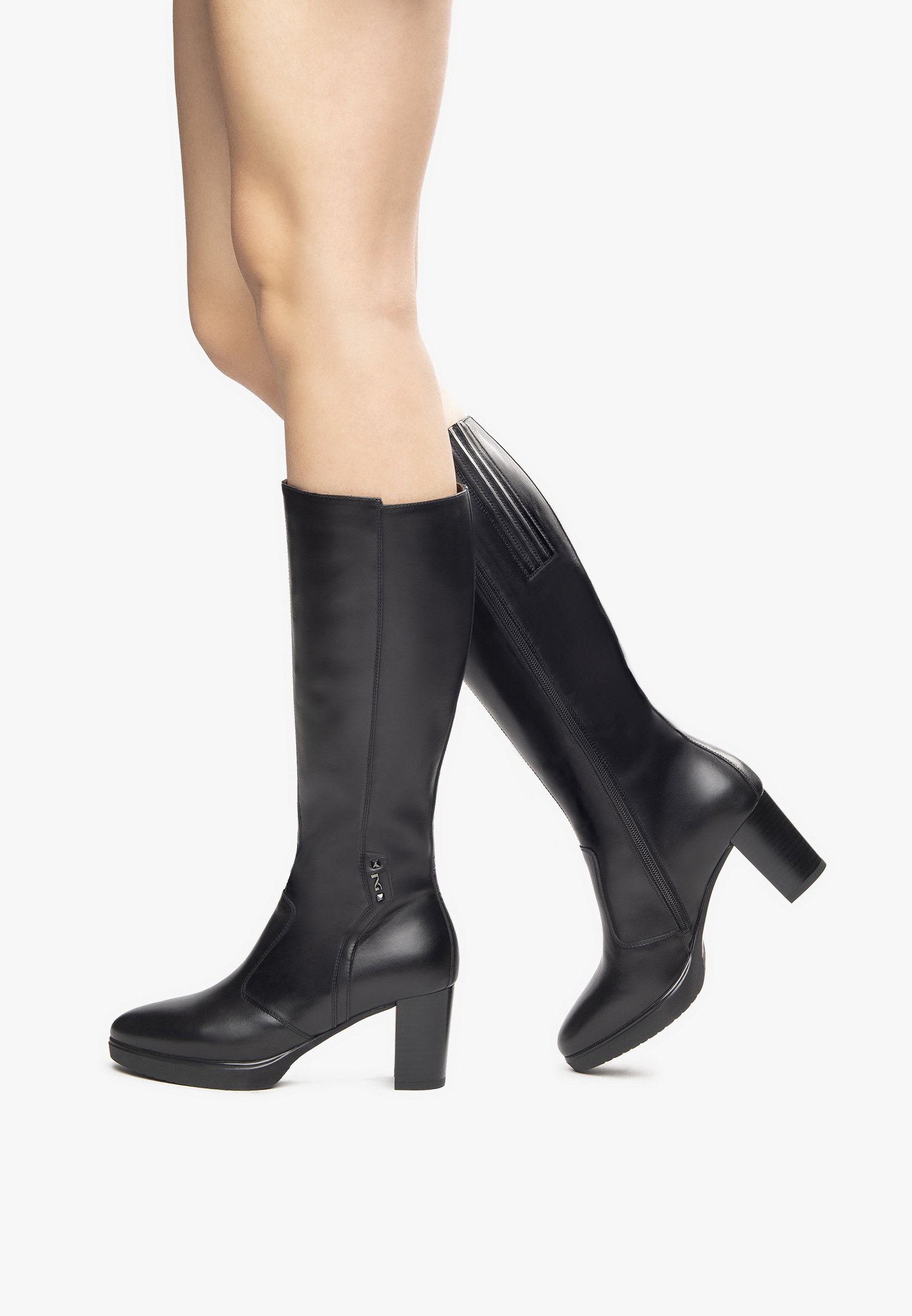 Tamaris Stiefel Schwarz Stivali Alti Tamaris Classic Boots Tamaris