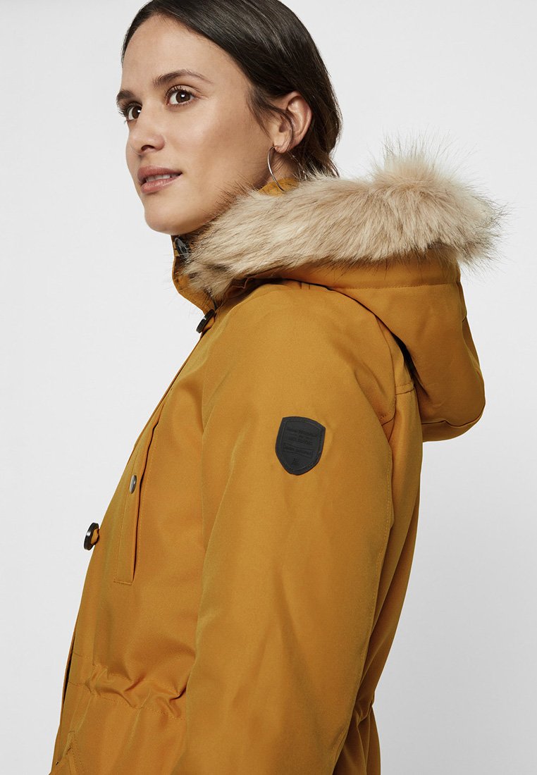 mustard parka