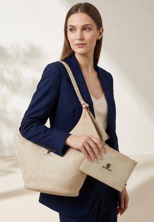 Bruno Magli, BRUNO MAGLI SHOULDER BAG - Cabas - beige