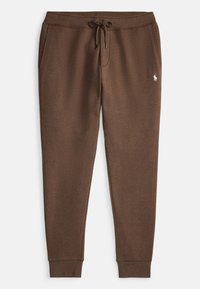DOUBLE-KNIT JOGGER PANT - Trainingsbroek - brown heather