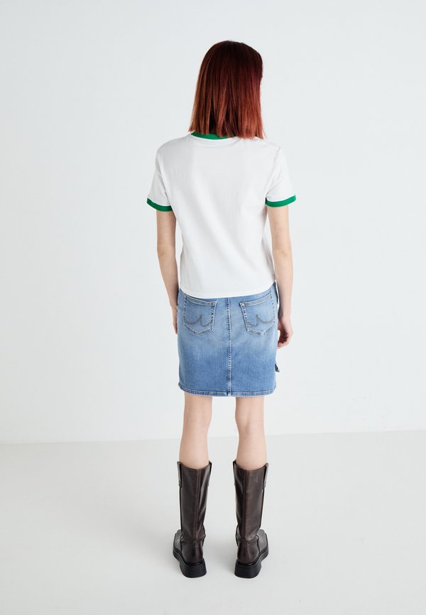 MIRAH  - Denim skirt - aviona wash2