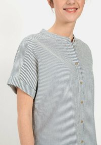 camel active STREIFEN AUS LEICHTER - Skjortebluser - dark indigo