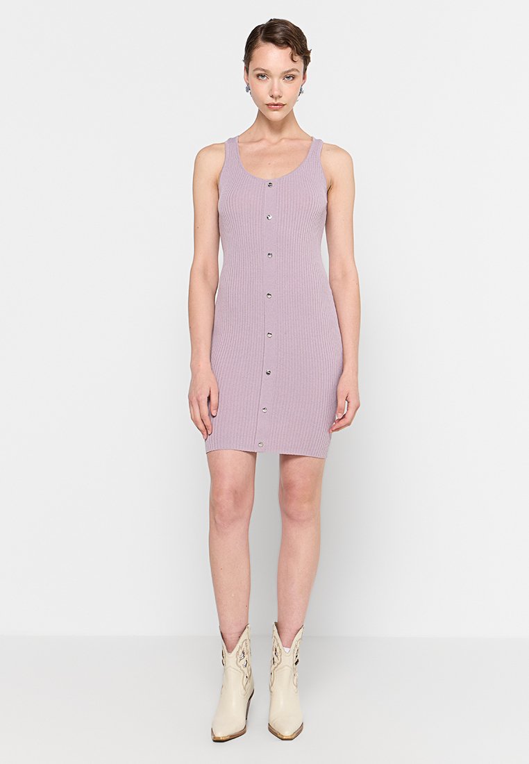 Guess Gebreide jurk lila Guess Gebreide jurk lila