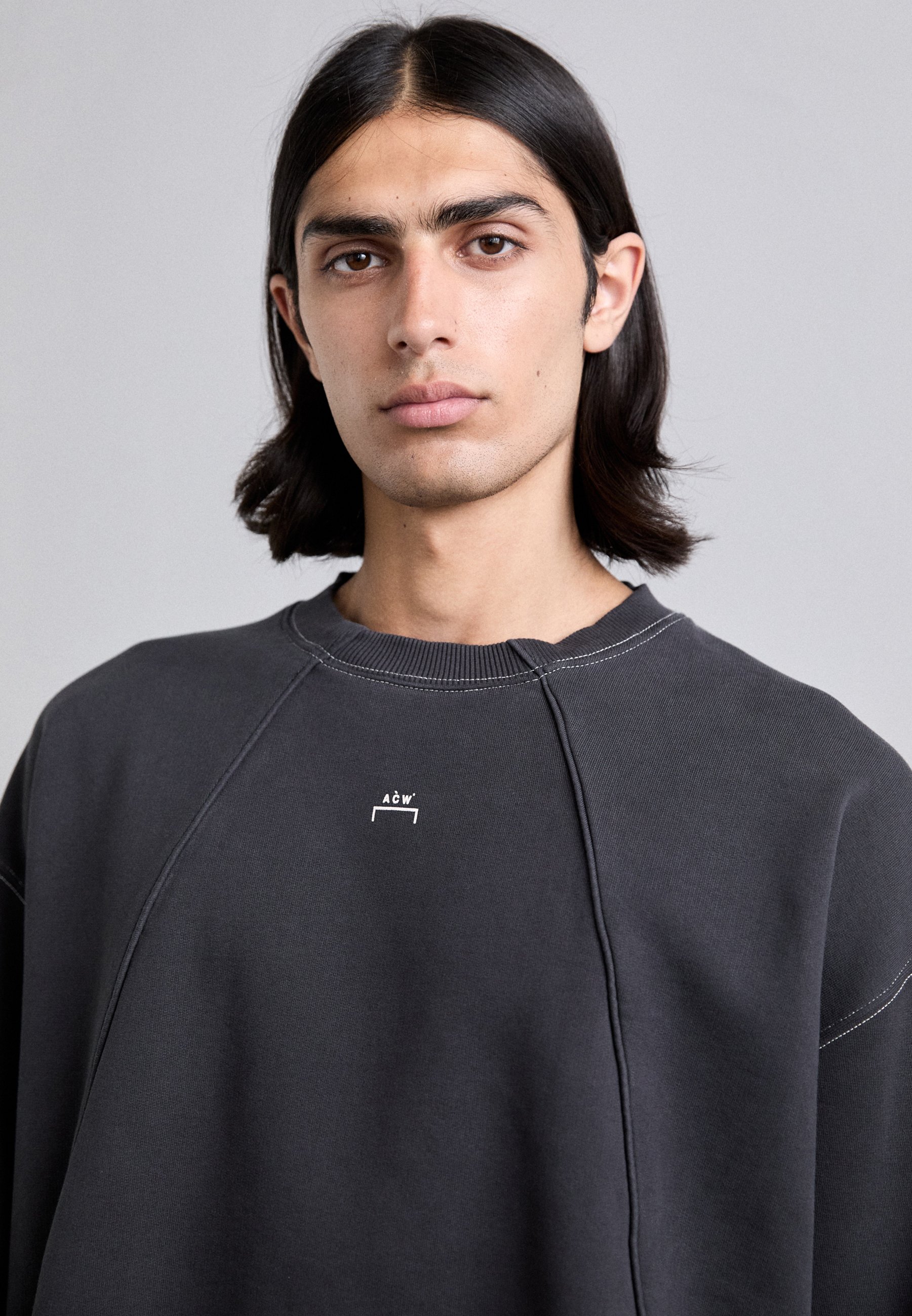 A-COLD-WALL* MILLBANK CREWNECK - Sweatshirt - black onyx