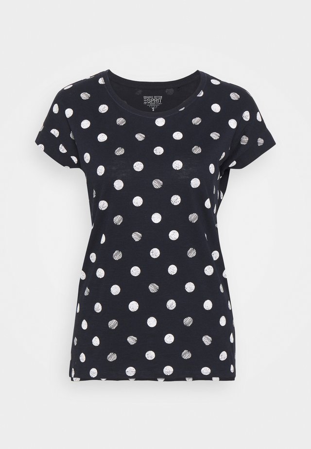 CORE - T-shirt print - navy