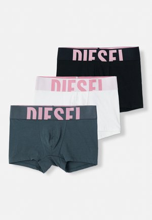 3 PACK - Trunks - white, black, light grey