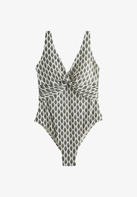 Neselectat, cream/black woodblock