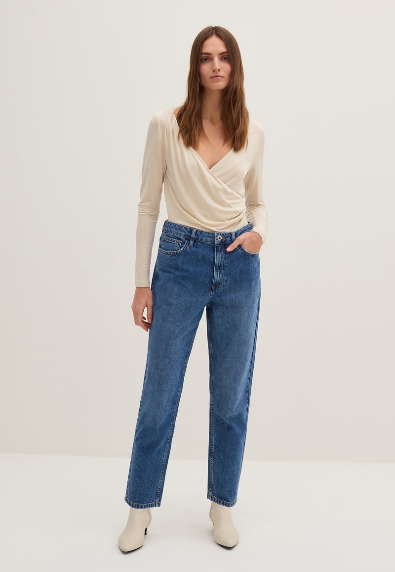Stefanel Straight leg jeans blauw Stefanel Straight leg jeans blauw