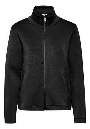 Sudadera con cremallera - black