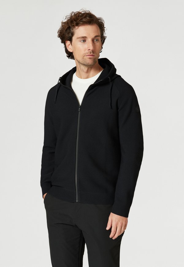 SEAMLESS - Strickjacke - carbon