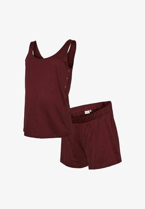 MAMALICIOUS, PYJAMA SET NIGHT SET - Pyjama - windsor wine