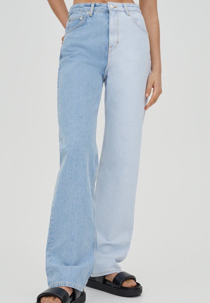 PULL&BEAR Vaqueros rectos - blue