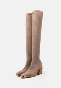 Alma en Pena Botas de tacón - beige
