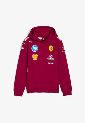 SCUDERIA FERRARI HP 2025 TEAM - Hanorac - dark cherry