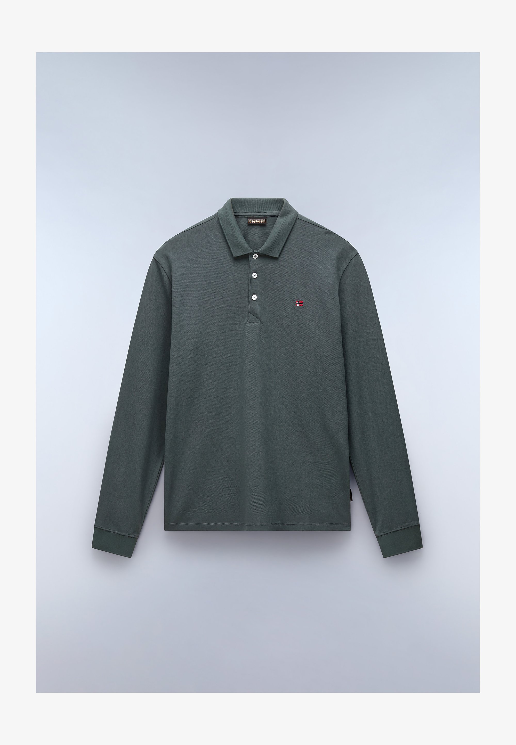 Napapijri EALIS Maglietta a manica lunga green urban/verde