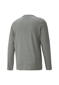 Puma SMALL LOGO LONG SLEEVE - Top dugih rukava - medium gray heather