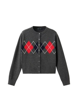 Mango, ADULT - Cardigan - mottled grey