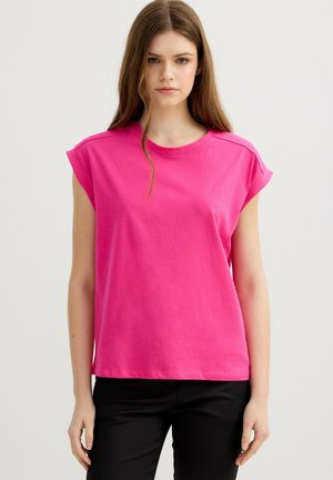 INSIDE, CAMISETA SIN MANGAS ALGODÓN - Camiseta básica - rosa