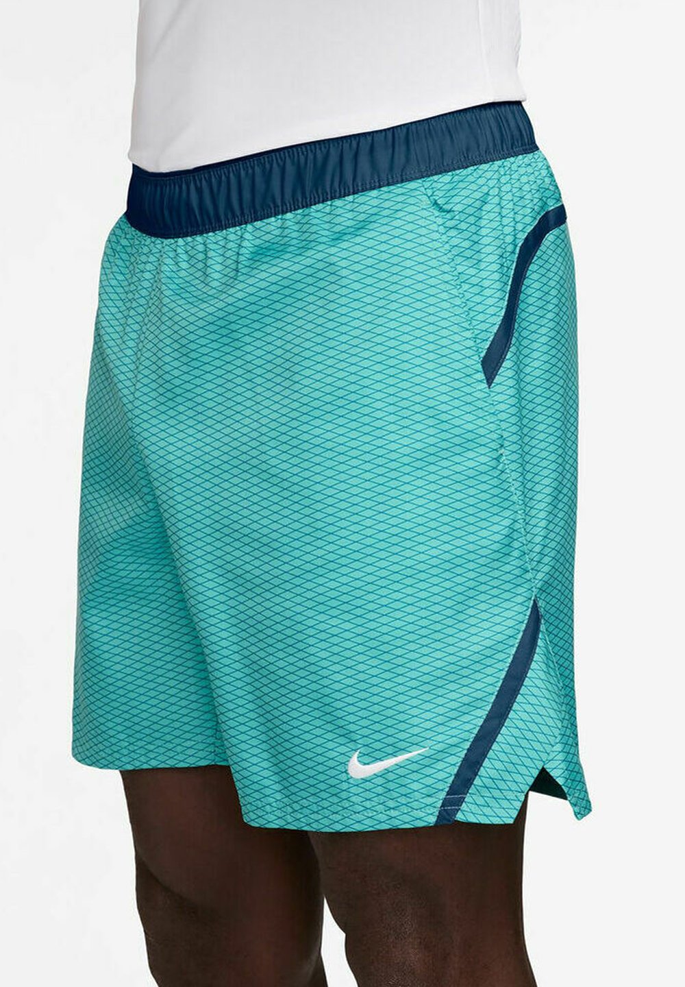 turquoise nike shorts mens