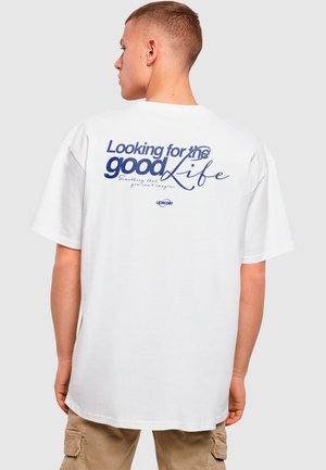 Upscale by Mister Tee GOOD LIFE  - T-shirt imprimé - white