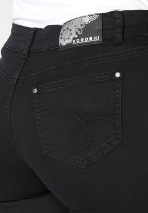 Koroshi Jeansshort - negr  black