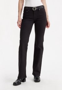 Levi's® Bootcut jeans - black denim