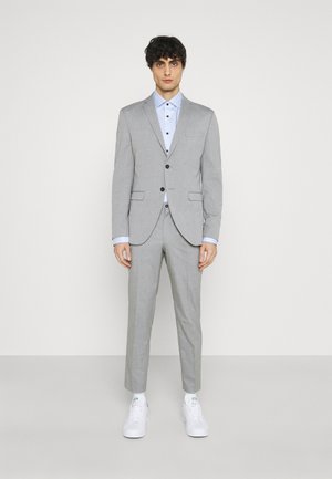 SLHSLIM MYLOLOGAN CROP SUIT - Completo - light grey melange