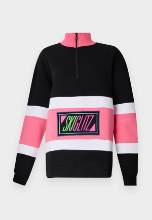 JUTTA ZIP  - Sweatshirt - black