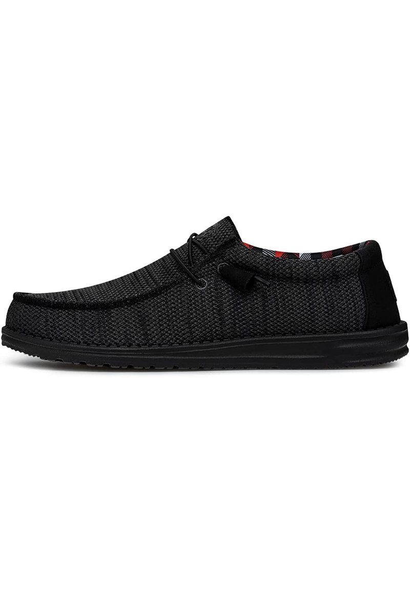 HEYDUDE WALLY SOX 40019/0XD JET  - Mokasini - nero
