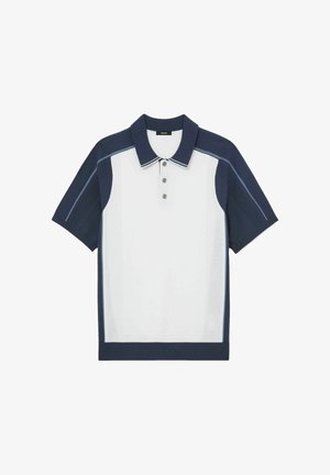 Reiss, Poloshirt - white/airforce blue