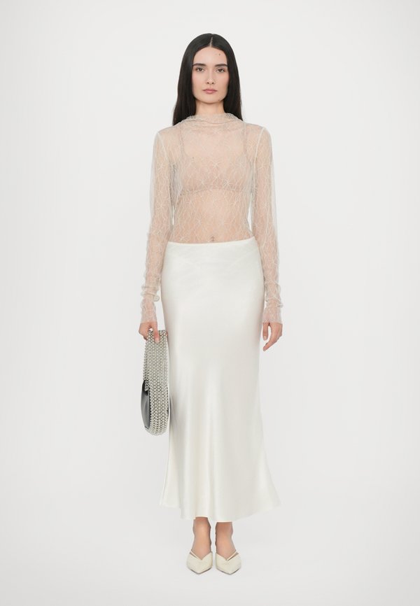 CAROLINE MIDI SKIRT - Pencil skirt - ivory3